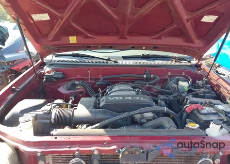 2000 Toyota Tundra Sr5 V8 из США, поврежденный, VIN 5TBRT3418YS009727